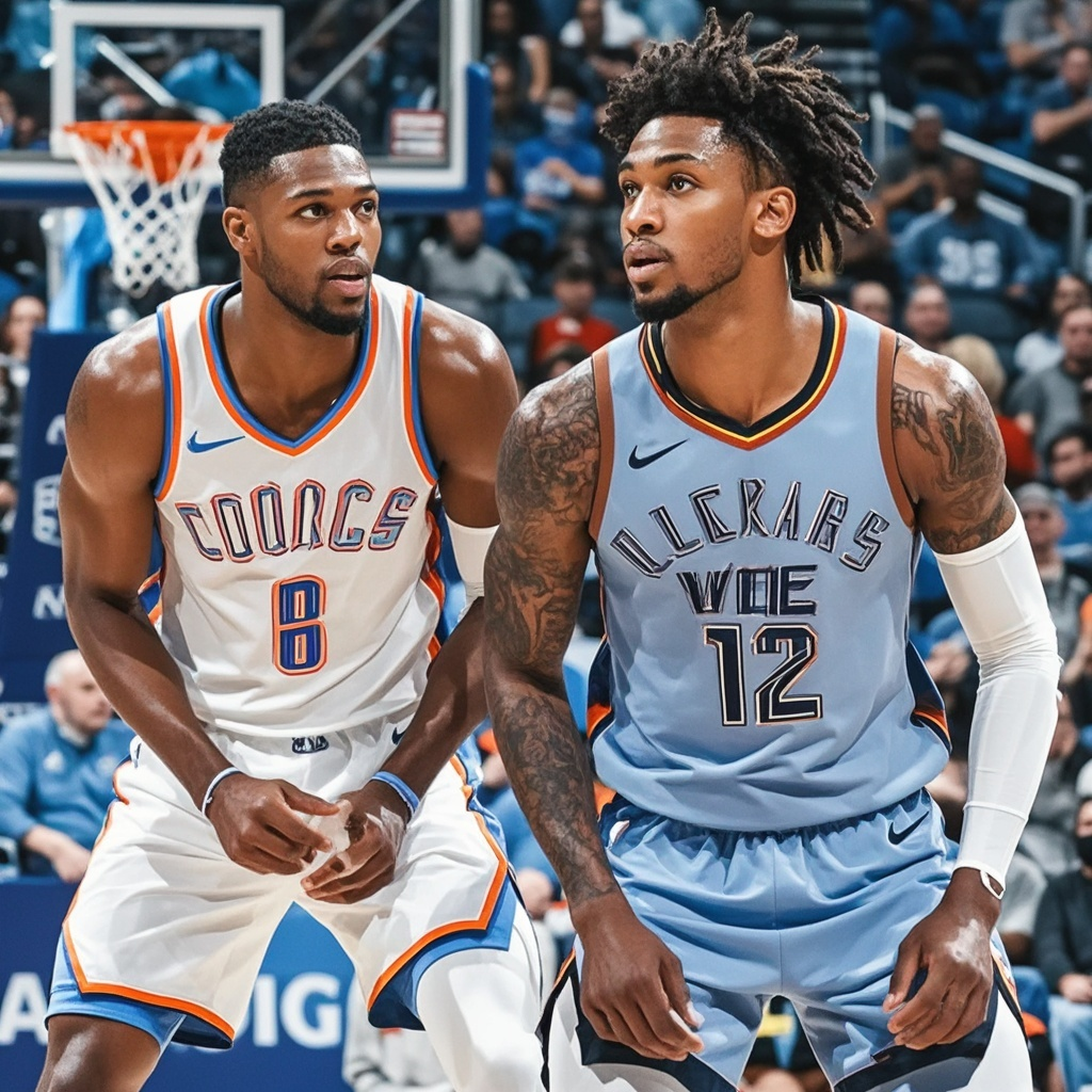 雷霆力克灰熊，瓦兰丘纳斯统治全场的简单介绍